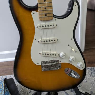 Fender Jimmy Vaughn signature Stratocaster Mid-90s with hard shell case image 2