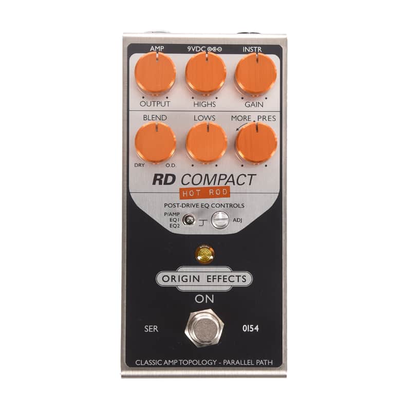 Origin Effects RD Compact Hot Rod Overdrive Pedal image 1