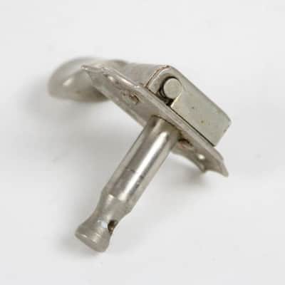 1960s Vintage Kluson Gibson Deluxe Double Line D169400 Metal Knob Tuner Bass Side ~NICKEL~ USA image 3