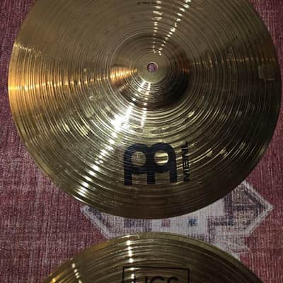 Meinl Cymbals HCS Basic Cymbal Set - 3-piece with Free 14 inch Crash image 2