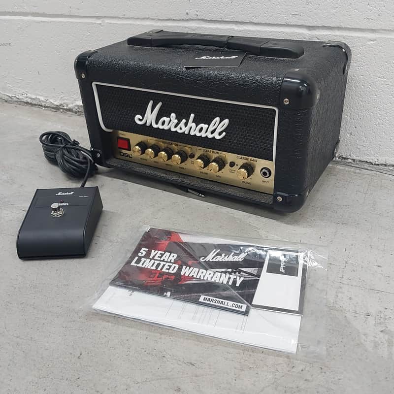 Marshall DSL1HR 2-Channel 1-Watt Guitar Amp Head image 1