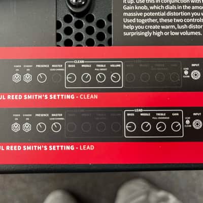 PRS MT 15 V2 Mark Tremonti Signature 2-Channel 15-Watt Guitar Amp Head image 11