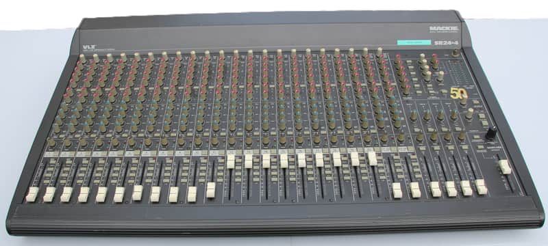 Mackie SR24.4-VLZ Pro SR Series 24x4x2 4-Bus Mixing Console 2001 - 2005 - Dark Gray image 1