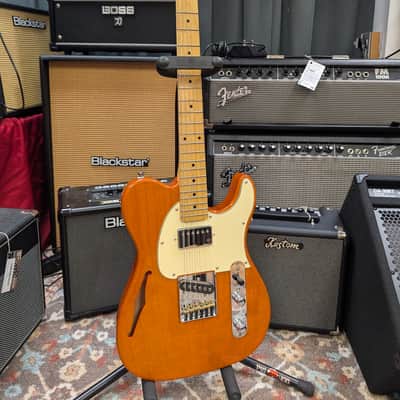 G&L Tribute Series ASAT Classic Bluesboy Semi-Hollow with Maple Fretboard 2026 - Clear Orange image 1