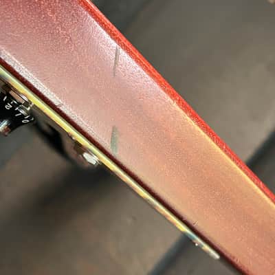 Gibson Flying V 2007 - Faded Cherry w/ Custom Snakeskin Pickguard image 10