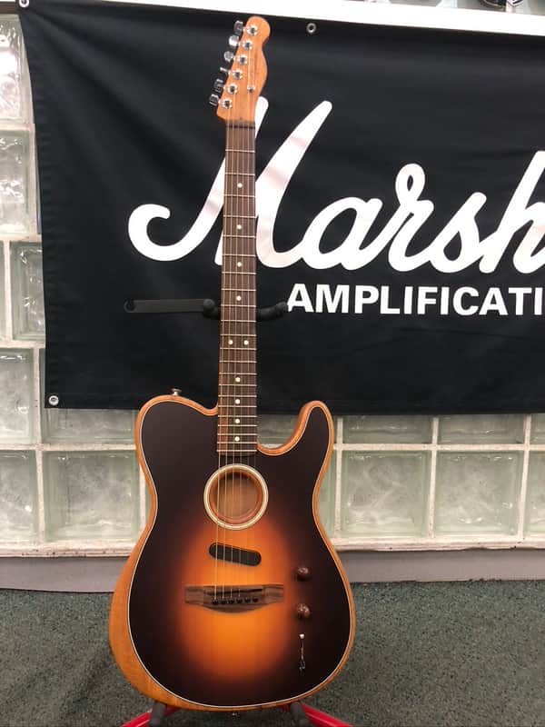 Fender Acoustasonic Player Telecaster 2021 - Present - Shadow Burst