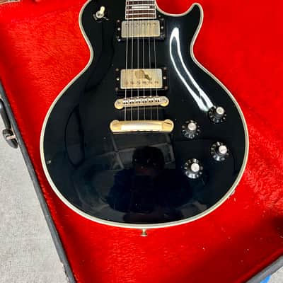 Greco EG-600 Custom 1987 Black beauty original vintage MIJ Fuji Gen Les paul single cut Japan EGC image 3