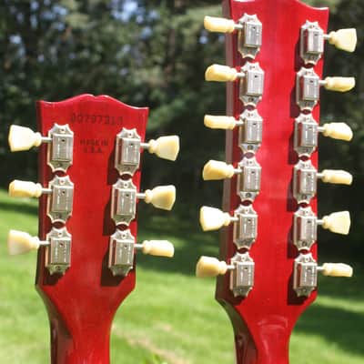 1997 New Old Stock (WTF) Gibson EDS-1275 double neck guitar image 8