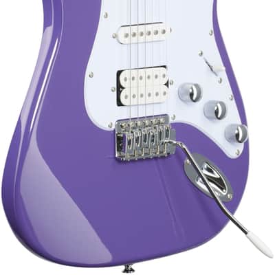 Kramer Focus VT-211S Electric Guitar, Purple image 4