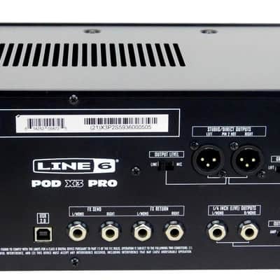 Line 6 Pod X3 Pro Guitar Amp Modeler Rack + Neuwertig + OVP + 1.5Jahre Garantie image 8