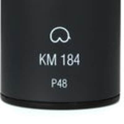 Neumann KM 184 Cardioid Small-diaphragm Condenser Microphone - Matte Black image 2