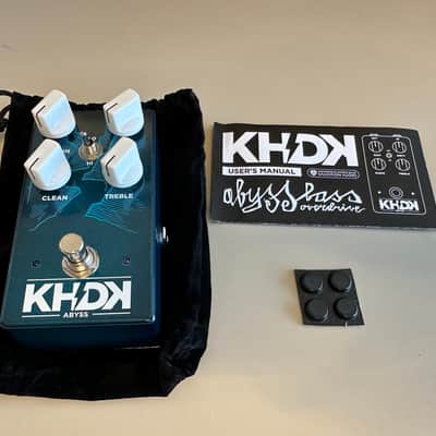KHDK Electronics Abyss Bass Overdrive 2010s - Blue image 4