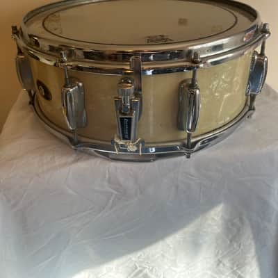 Slingerland Radio King 1950s 1960s  - Marine Pearl White image 9
