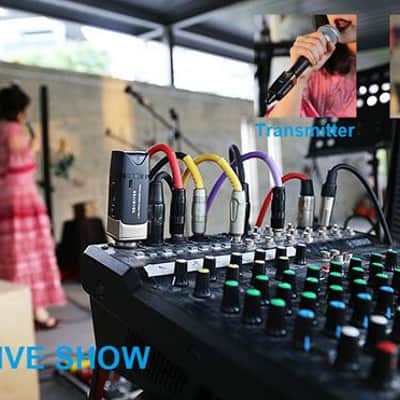 Xvive U3 Microphone Wireless System Compact 2.4Ghz Xvive-U3 image 7