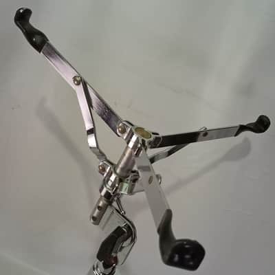 *Ludwig "Atlas" Snare Drum Stand Chrome Vintage 70s Tube-Legs Tripod Chicago USA image 3