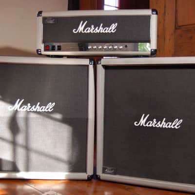 Marshall Silver Jubilee JCM25/50 Full Stack 1987 image 10