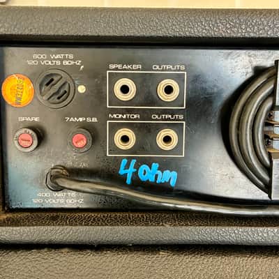 Vintage 1970s Acoustic 370 Bass Amplifier & 301 Cabinet LOUD! STONER ROCK! DOOM! image 11