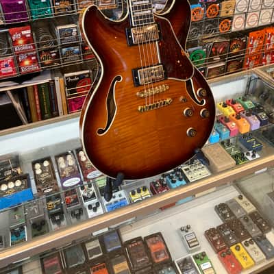 Ibanez AS93FM-VLS Artcore Expressionist Violin Sunburst with bag image 2