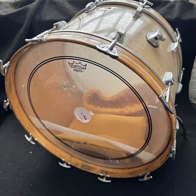 Ludwig 1970s 3 Piece 3 Ply Fab Shell Pack, 9x13, 16x16, 14x22, Gloss Maple Lacquer image 12