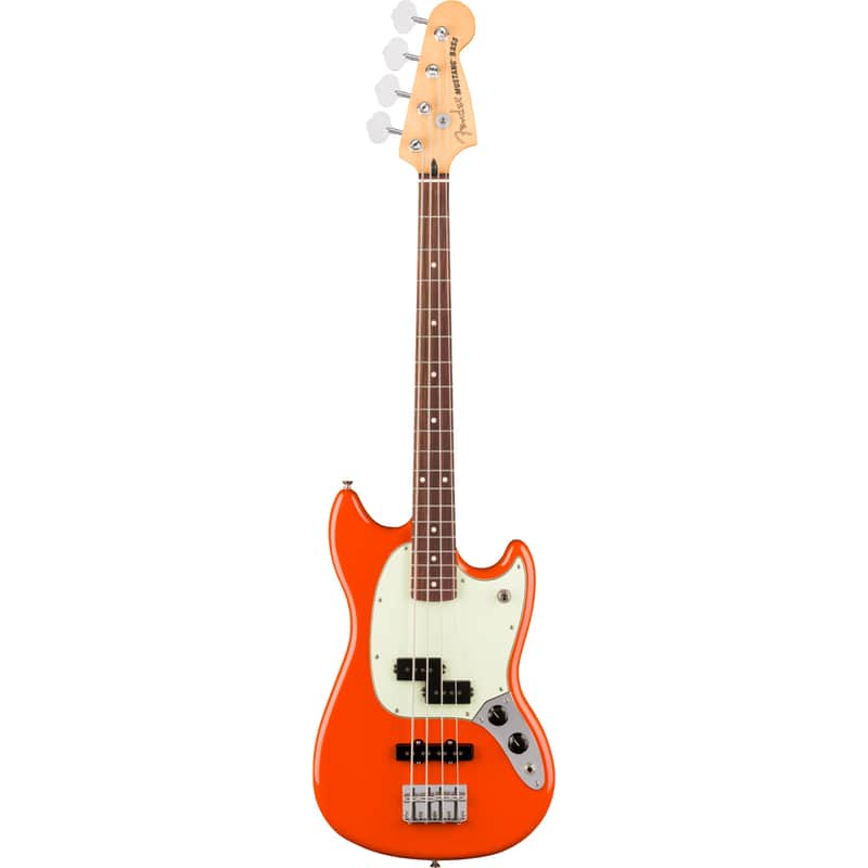Fender Player II Mustang Bass PJ - Rosewood Fingerboard, Rallye Orange image 1
