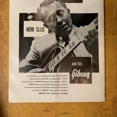 1955 Fender instrument catalog still in Down Beat magazine image 8