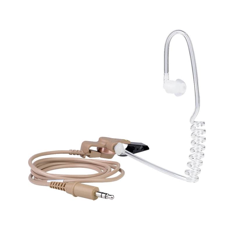 Clear-Com CC-010A Single Around Ear Straight Mini Jack Earset image 1