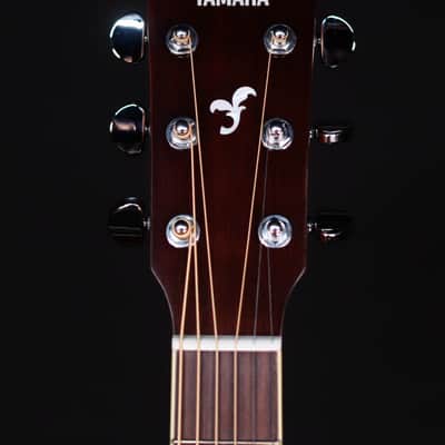 Yamaha FGC-TA TransAcoustic, Vintage Tint image 9