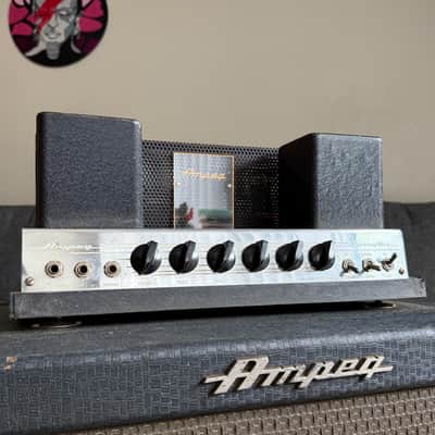 1961 Ampeg B-15N Portaflex Blue Check All Tube Bass Amp - ALL ORIGINAL, JUST SERVICED. image 2