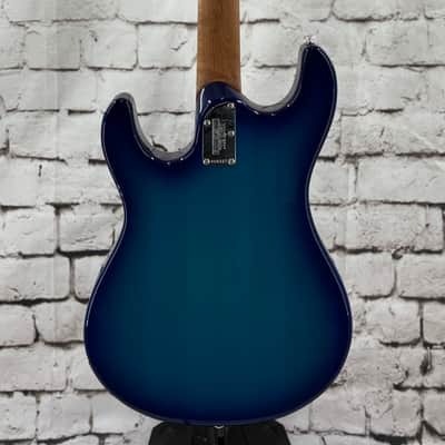 2025 Ernie Ball Music Man Steve Morse Signature HT - Blue Burst image 7