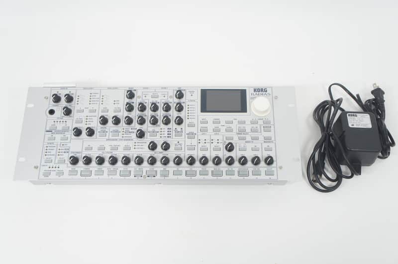 KORG RADIAS Rack Mount Analog Modeling Synthesizer Vocoder Radias-R w\ PSU image 1