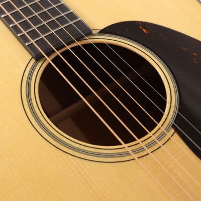 Martin Custom Shop Dreadnought 18 Style Adirondack Spruce and Flamed Mahogany image 11