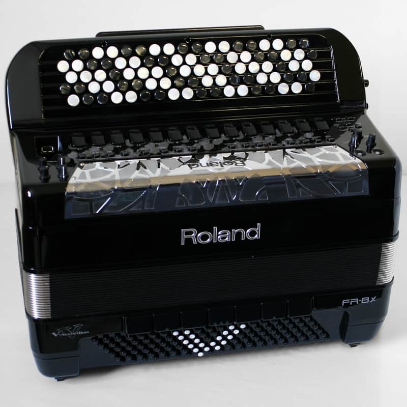 Roland FR-8xb-BK Chromatic Button V-Accordion image 1