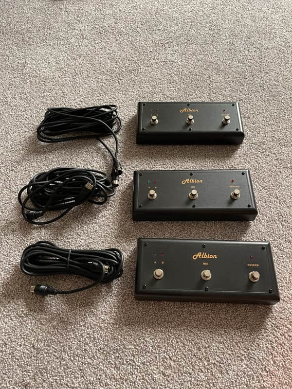 Albion AMI FS3-1 Triple Footswitches image 1