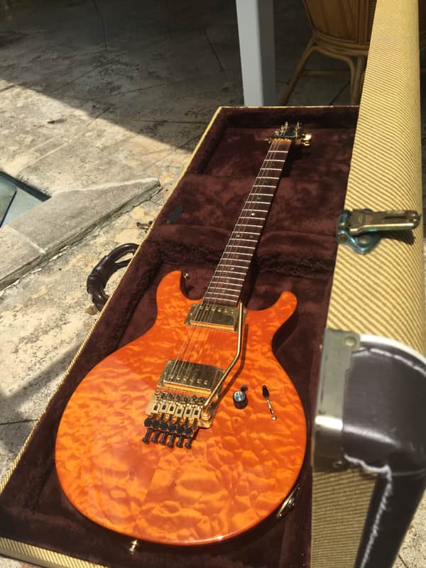 Rare signed Spector Blackhawk SSD guitar image 1