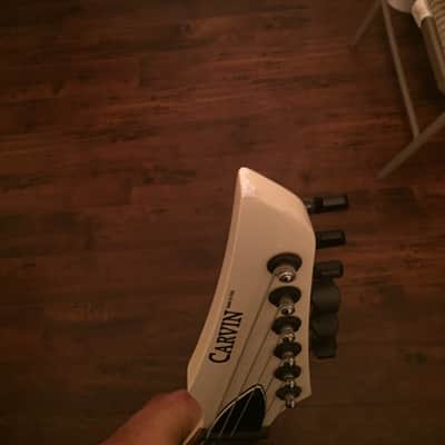 Carvin DC135 w/ Carvin/Kahler Floyd Rose + More! 1993 Antique White Kiesel image 19