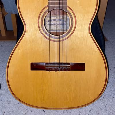1960's Tranquillo Giannini S.A. No. 6 Classical Guitar image 2