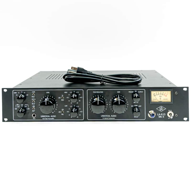 Universal Audio LA-610 MkII – Tube Channel Strip, Full Featured Mic Pre, 2-Band Selectable EQ, Optical Compressor image 1