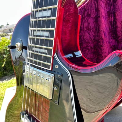Epiphone Les Paul Custom Widow 2024 - Red Burst image 5