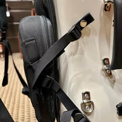 Accord 'Ultralight Series' 4/4 High Gloss White Cello Case w/ Fiedler Backpack System image 18