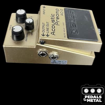 Boss AD-2 Acoustic Preamp Pedal 2016 - Present - Bronze - X16830 image 4