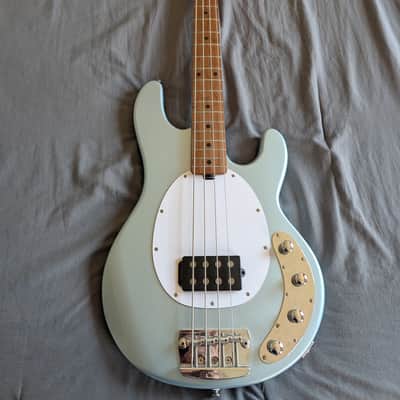 Sterling StingRay Ray34 with Roasted Maple Neck - Daphne Blue H image 1