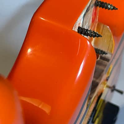 2020 Kramer Pacer Vintage Series Bengal Tiger Stripe Guitar Body Floyd Ready image 19