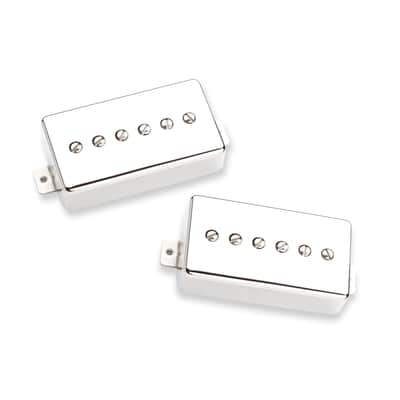 Seymour Duncan Phat Cat P-90, Humbucker Size Set, Nickel Cover - P90 Pickup for Guitars image 1