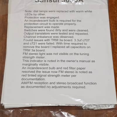 Vintage Sansui 3000A, 45W AM/FM Stereo ReceiveR POWER AMPLIFIER W/ Woods Case image 12