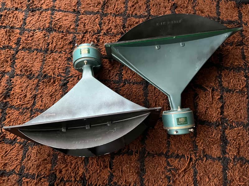 Vintage Altec Lansing H 811 B Horn With 806A Driver Black Green