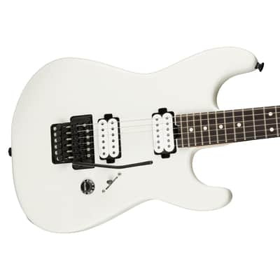 Charvel Jim Root Signature Pro-Mod San Dimas Style 1 HH FR E Ebony Satin White image 1