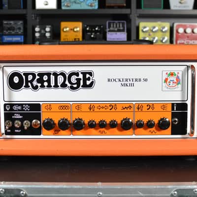 Orange Rockerverb 50 MK III 2-Channel 50-Watt Guitar Amp Head 2014 - Present - Orange image 1
