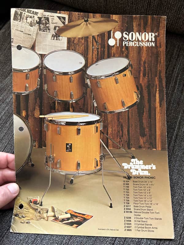 Sonor Catalog 1978? image 1