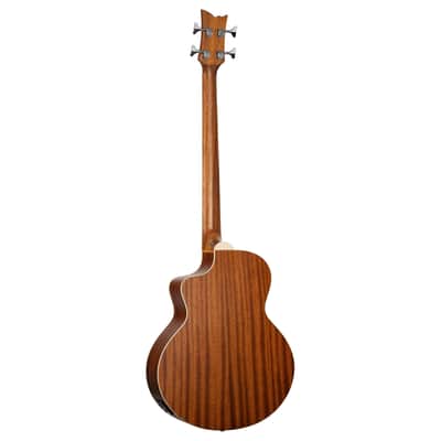 Ortega D7CE-4 Deep Series 7 Spruce Top Medium Scale 4-String Acoustic-Electric Bass Guitar image 4