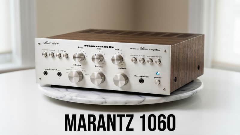 ✨ Marantz 1060 Vintage Integrated Amplifier – Serviced, Partially Recapped, Metal Case, 3+ Hour Bench Tested – BVA